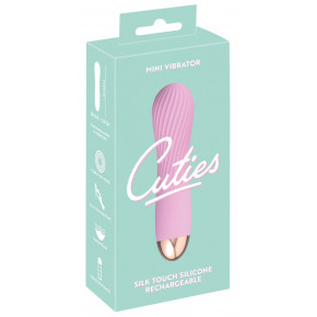 You2Toys | Мини-вибратор с волнообразным рельефом Cuties, розовый. Цена: 1 199 грн