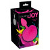 You2Toys | Анальная пробка с помпоном Pink Colorful Joy Bunny Tail Plug, силикон. Цена 850 грн. Фото: 4