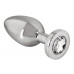 You2Toys | Анальная пробка с камнем Jewel Buttplug Small. Ціна 1605 грн. Фото: 1