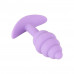 You2Toys | Анальная пробка Cuties Plugs, фиолетовая. Ціна 850 грн. Фото: 1