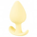 You2Toys | Анальная пробка Cuties Plugs, желтая. Ціна 499 грн. Фото: 2