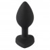 You2Toys | Анальная пробка с камнем Silicone Butt Plug, силикон. Цена 520 грн. Фото: 2