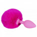 You2Toys | Анальная пробка с помпоном Pink Colorful Joy Bunny Tail Plug, силикон. Цена 850 грн. Фото: 1