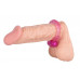 You2Toys | Эрекционное кольцо с вибрацией You2Toys рельефное, розовое. Ціна 350 грн. Фото: 1