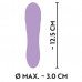 You2Toys | Мини-вибратор с рельефом You2Toys Cuties Gene лиловый. Ціна 1199 грн. Фото: 4