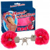 You2Toys | Наручники с искусственным мехом You2Toys, металлические, розовые. Ціна 999 грн. Фото: 1
