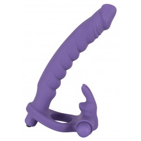 You2Toys | Насадка Los Analos Double Delight Vibrating Dildo And Cockring. Ціна: 1920 грн