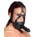 ZADO | Маска с кляпом и фаллоимитатором ZADO Leather Head Harness with Dildo. Ціна 4899 грн. Фото: 1