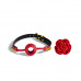 Zalo | Роскошный кляп в виде розы Zalo - Rose Ball Gag, двойное использование. Цена 2 311 грн. Фото: 1