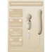 Zalo | Аксессуар пульсатор Zalo – AVA Attachment Ivory White для смарт-вибромассажера Zalo – AVA. Ціна 1799 грн. Фото: 2
