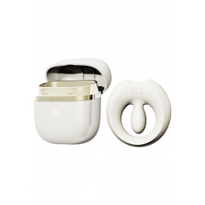 Zalo | Эрекционное виброкольцо Zalo Apis в кейсе, с приложением, белое, 6.3 × 3.2 см. Цена: 3 630 грн