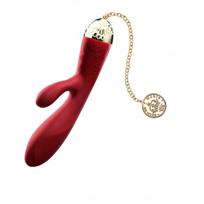 Zalo | Вибратор-кролик Zalo - Rosalie Bright Red. Цена: 6 499 грн