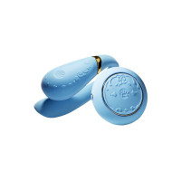 Zalo | Вибратор Zalo - Fanfan set Royal Blue. Цена 6 544 грн