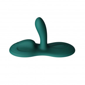 Zalo | Вибратор Zalo – Flora Turquoise Green. Цена: 5 489 грн