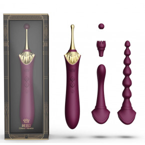 Zalo | Вибратор ZALO BESS 2 Velvet Purple. Цена: 4 189 грн