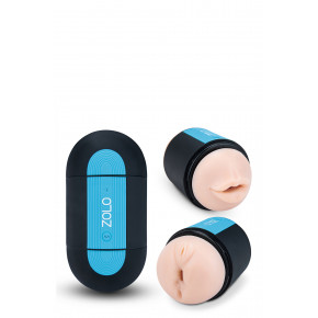 Zolo | Двосторонній мастурбатор ZOLO PLEASURE PILL. Ціна: 7200 грн