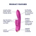 Satisfyer | Вибратор-кролик Double Flex Violet. Цена 2 399 грн. Фото: 3