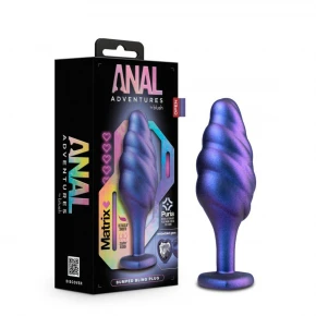 Blush Novelties | Анальная пробка с шишечками - Сапфир ADVENTURES MATRIX. Цена: 1 599 грн