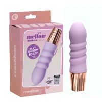 Мини-вибратор CRUSHIOUS Mellow Bubbles, лавандовый, 11 х 2,8 см