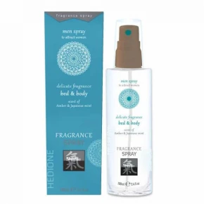 HOT | Спрей Для Тіла Та Ліжку З Феромонами Та Афродизіаками Hot Fragrance Бурштин Та Японська М'ята, 100 Мл. Ціна: 1150 грн