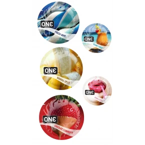 One | Презервативы One FlavorWaves латексные, набор разных вкусов, 5 шт. Цена: 225 грн