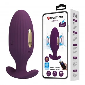 Pretty Love | Анальная пробка Jefferson Purple (App). Цена: 2 635 грн