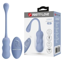  | Виброяйцо вагинальное Pretty Love Leshy с пультом, голубое, 18.6 х 2.8 см. Цена 1 995 грн