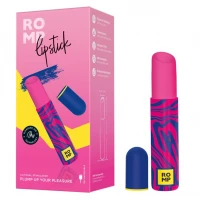  | Клиторальный вибратор Romp Lipstick в виде губной памады, розовый. Цена 2 790 грн