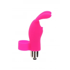 TOY JOY | Вибратор на палец с кроликом TOY JOY розовый, 10 х 2.6 см. Цена: 850 грн