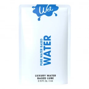 Wet | Пробник/Лубрикант на водной основе WET WATER-BASED, 3 мл. Цена: 75 грн